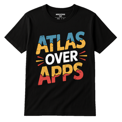 Road Trippin T-Shirt - "Atlas Over Apps" Graphic Tee