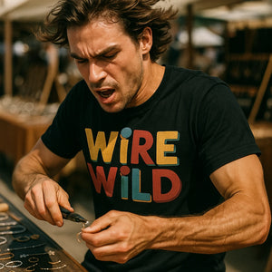 "Wire Wild" jewelry making t shirt - product photo 8