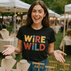"Wire Wild" jewelry making t shirt - product photo 9