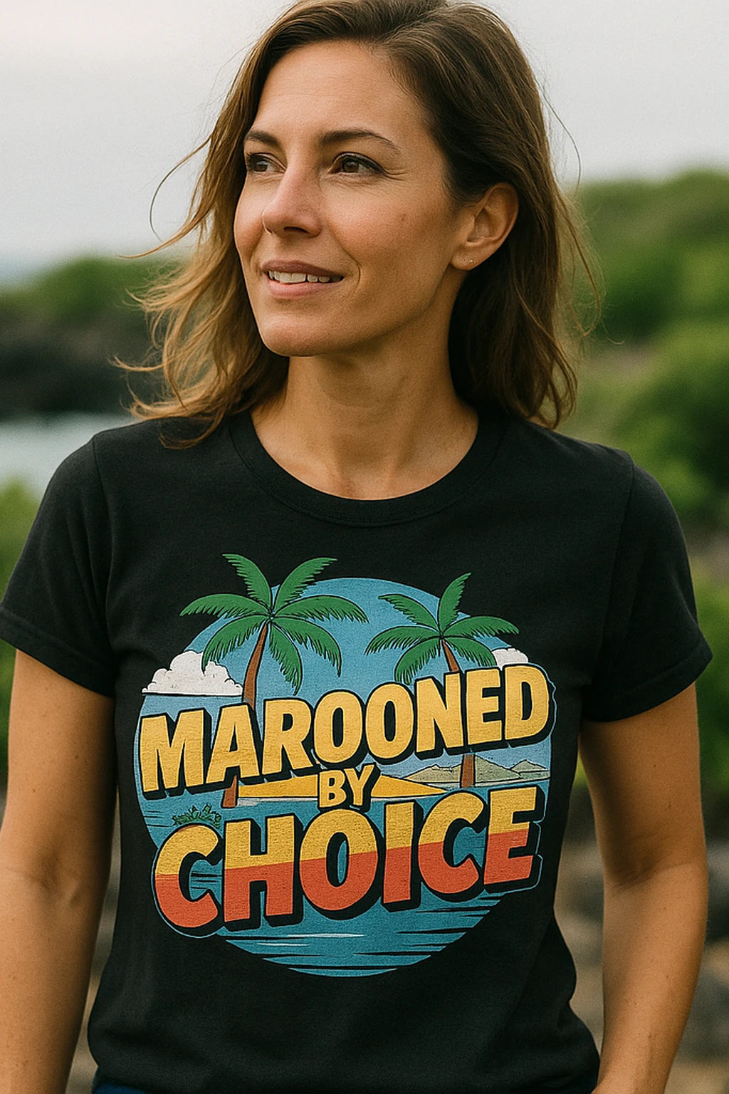 "Marooned By Choice" islands shirts - product photo 7