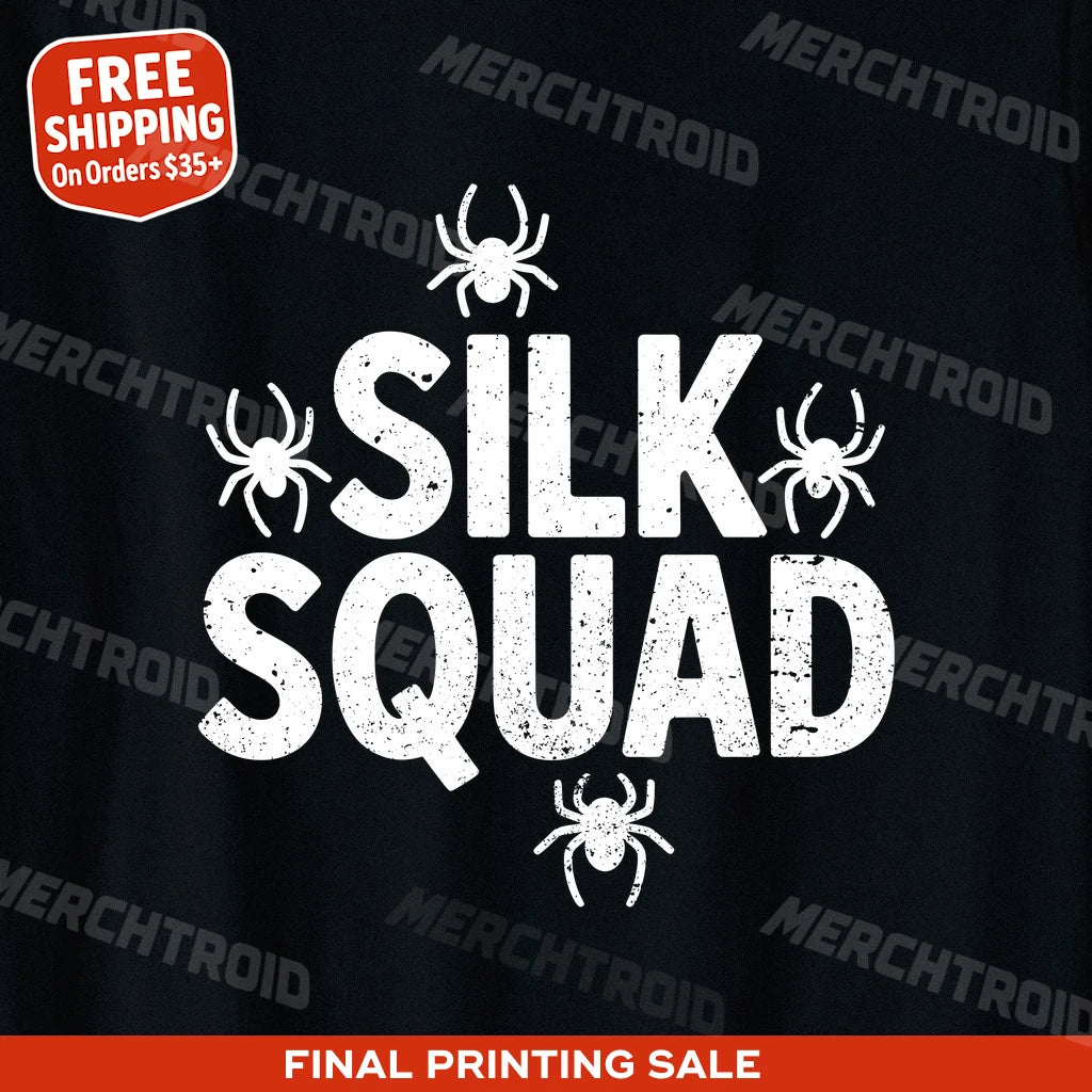 "Silk Squad" spider tee shirt - product photo 10