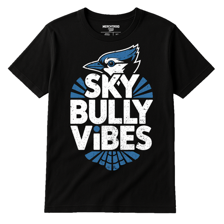 Black Blue Jay T Shirt - 