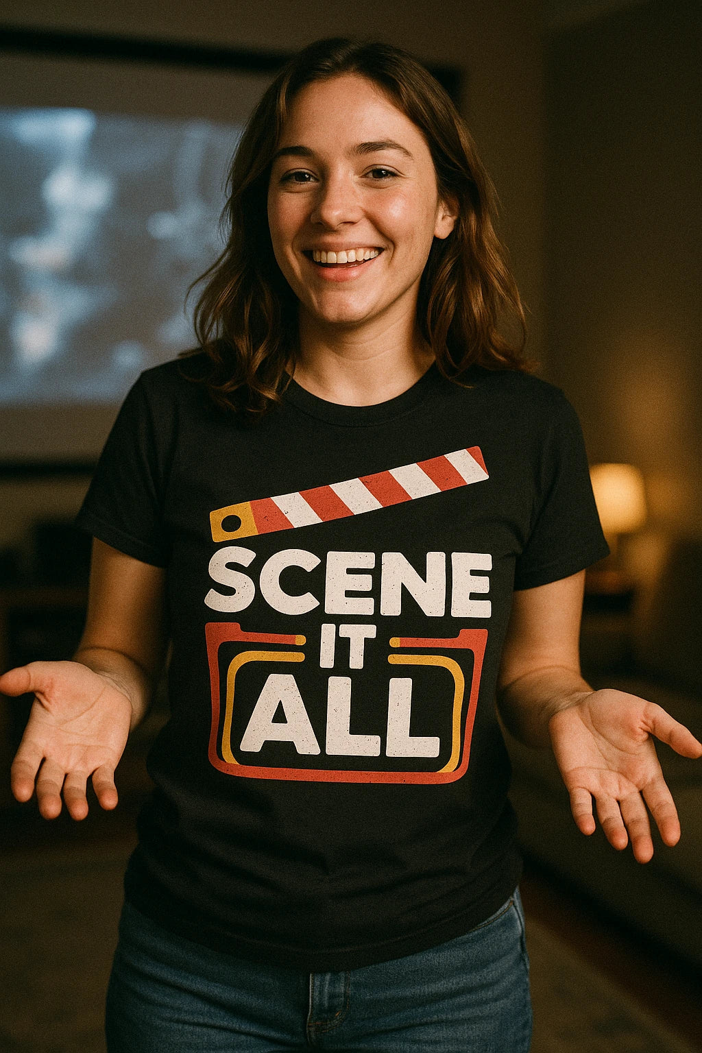 "Scene It All" graphic tee - product photo 6