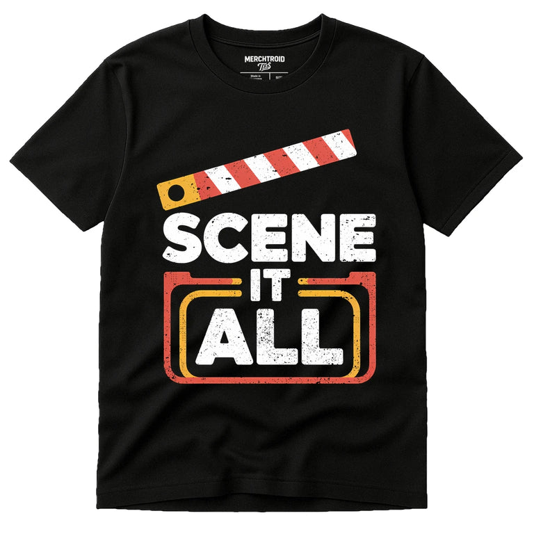 Black Graphic Tee - 