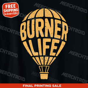 "Burner Life" hot air balloon sweatshirt - product photo 9