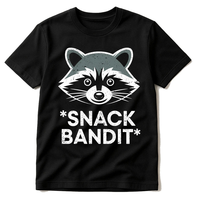 Black Raccoon T Shirt - 