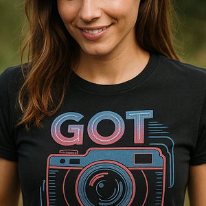 "Got Iso?" photography t shirt - product photo 9