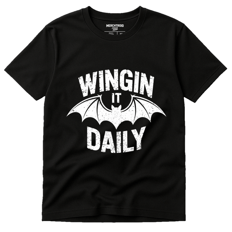 Black Batwing Tshirt - 