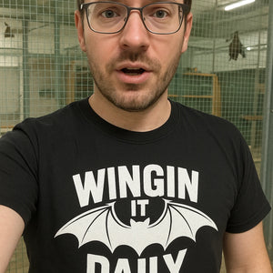 "Wingin It Daily" batwing tshirt - product photo 7