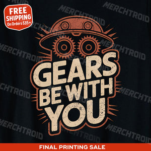 "Gears Be With You" steampunk shirts - product photo 9
