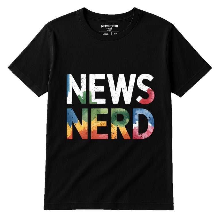 Black Journalist T Shirt - 