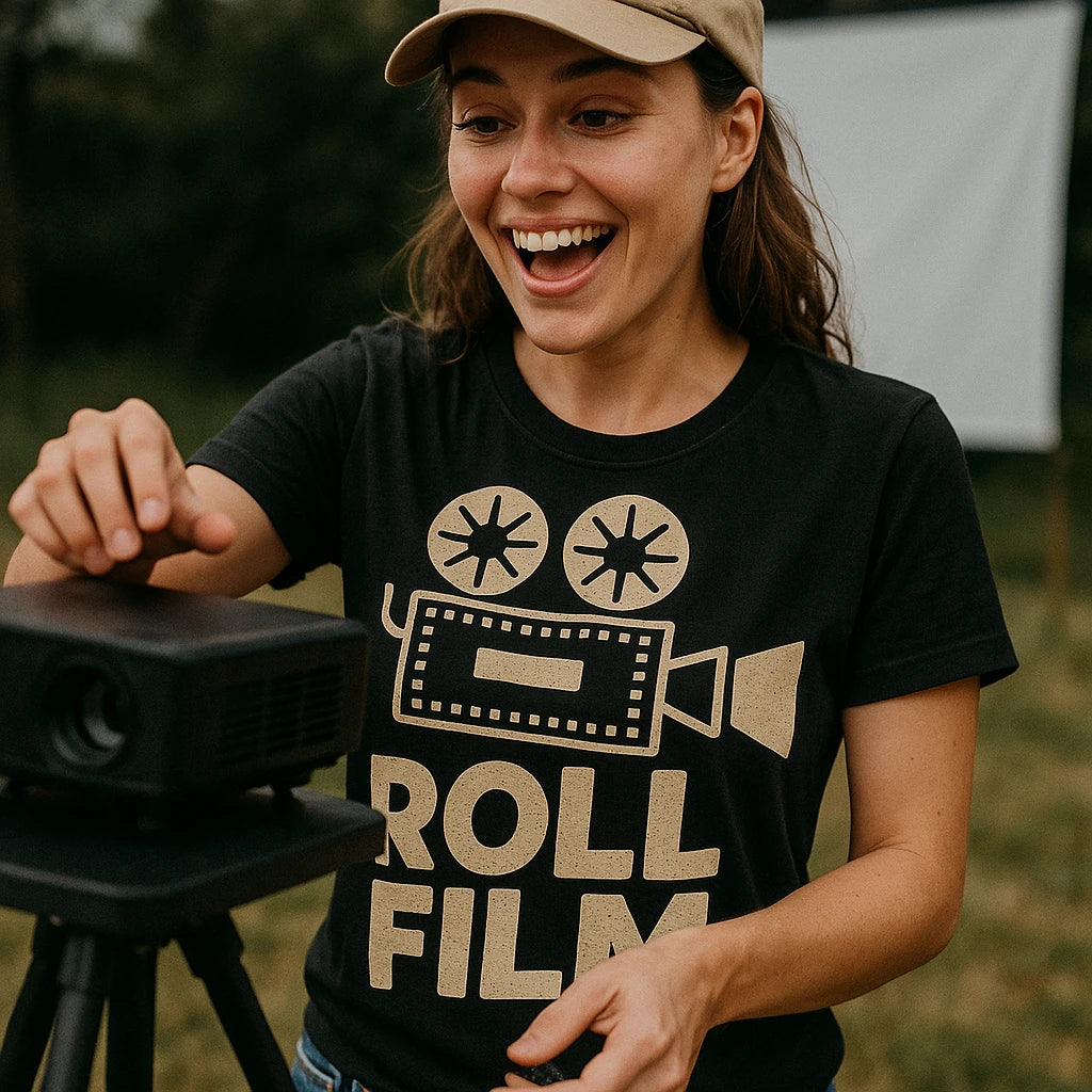 "Roll Film" graphic tee - product photo 8
