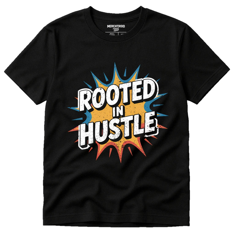 Black Growth Mindset T Shirt - 