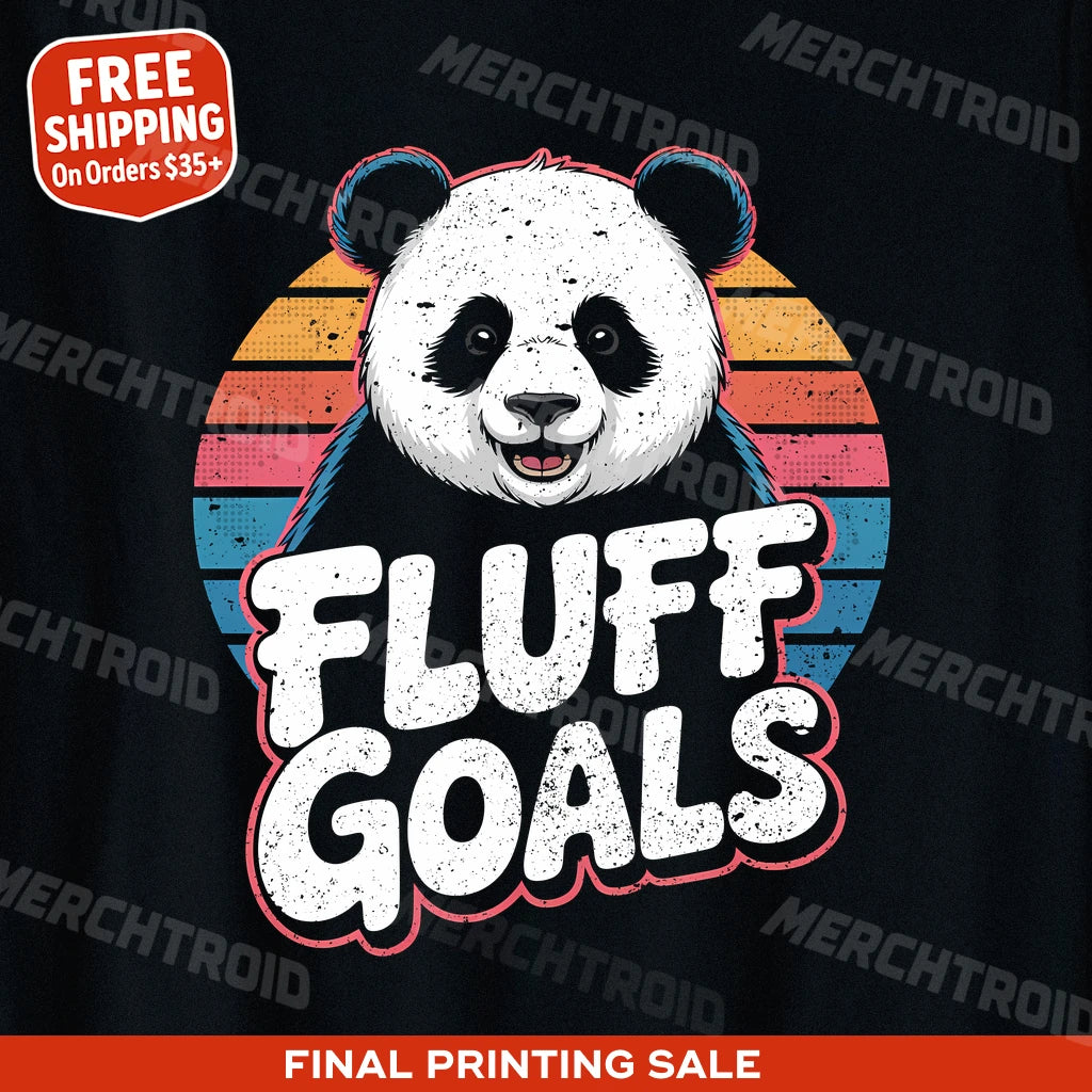 "Fluff Goals" panda shirts - product photo 10