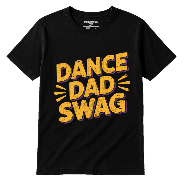 Black Dance Dad T Shirt - 