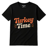 A black t-shirt featuring the phrase 