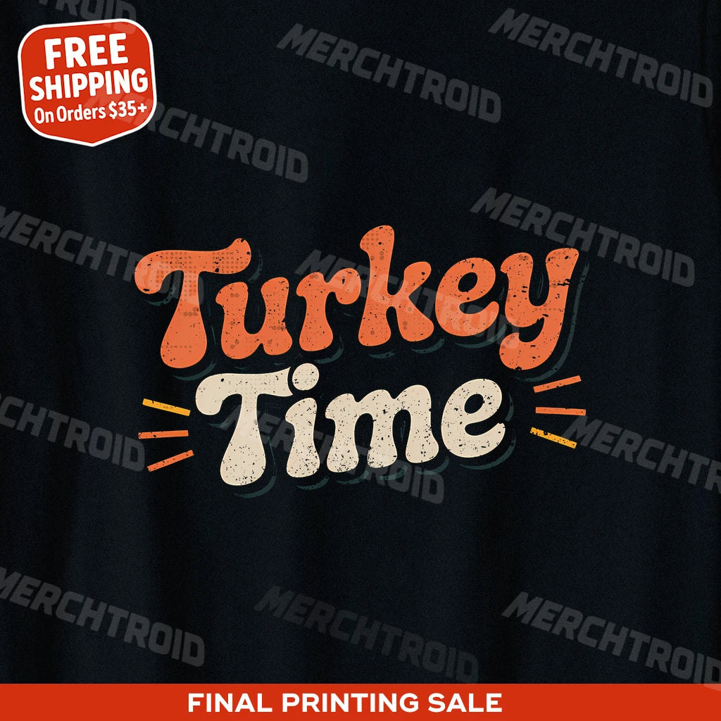 "Turkey Time" thanksgiving t shirt women's - product photo 9