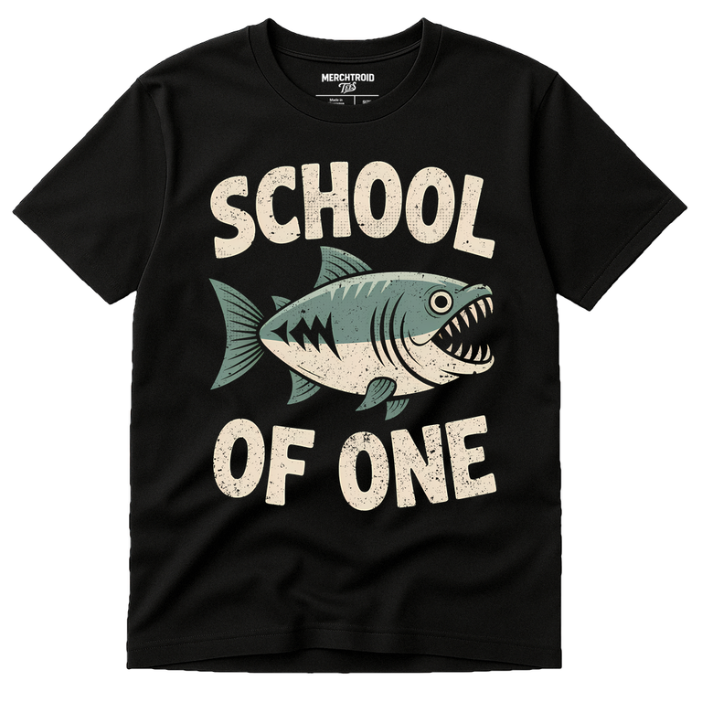 Black Piranha Shirts - 