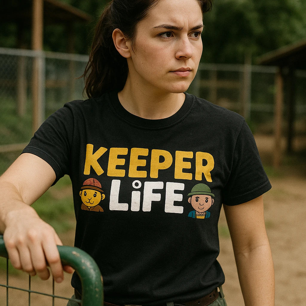 "Keeper Life" zookeeper shirts - product photo 8