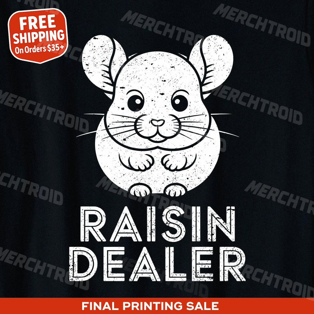 "Raisin Dealer" chinchilla t shirt - product photo 10