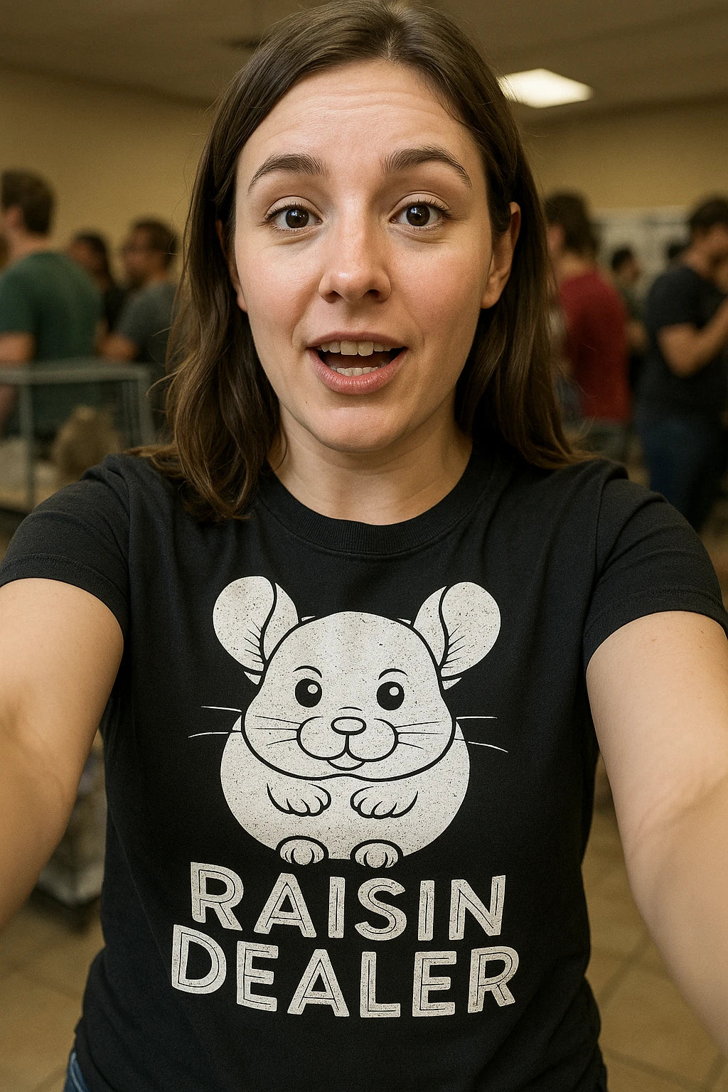 "Raisin Dealer" chinchilla t shirt - product photo 7