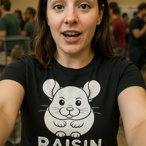 "Raisin Dealer" chinchilla t shirt - product photo 7