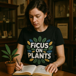 "Ficus on Plants" t shirt printing botany - product photo 8