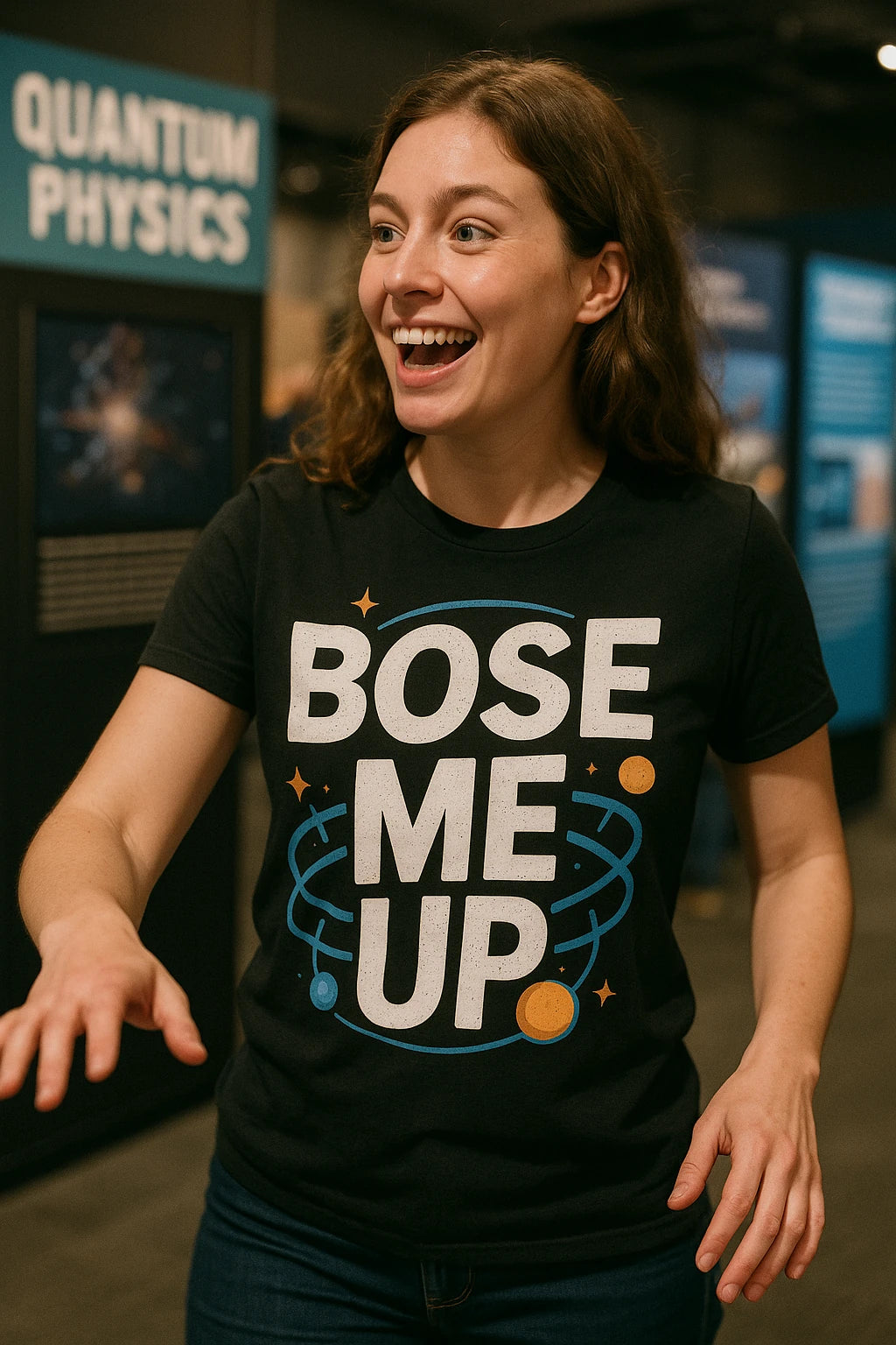 "Bose Me Up" black quantum mechanics shirts - a birthday gift for quantum mechanics lover