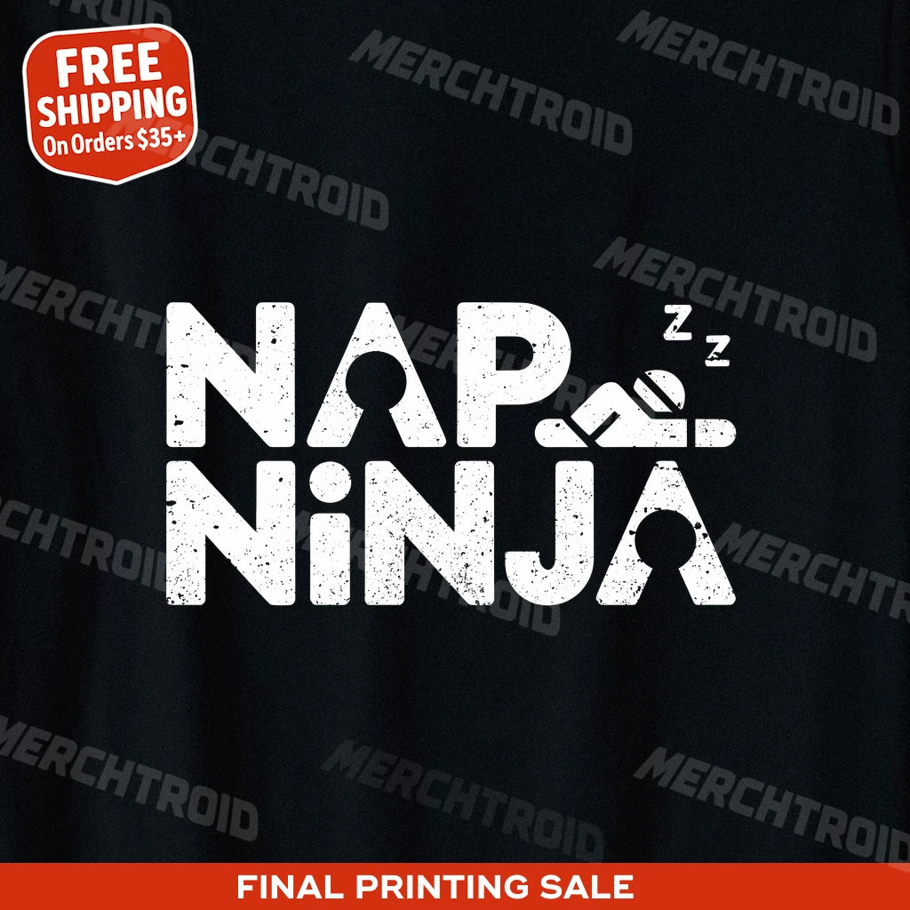 "Nap Ninja" relaxing t shirt - product photo 9