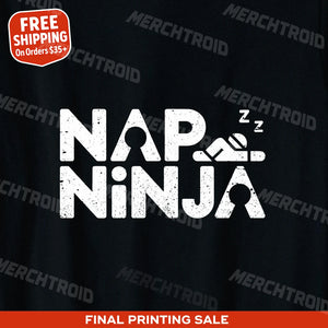 "Nap Ninja" relaxing t shirt - product photo 9