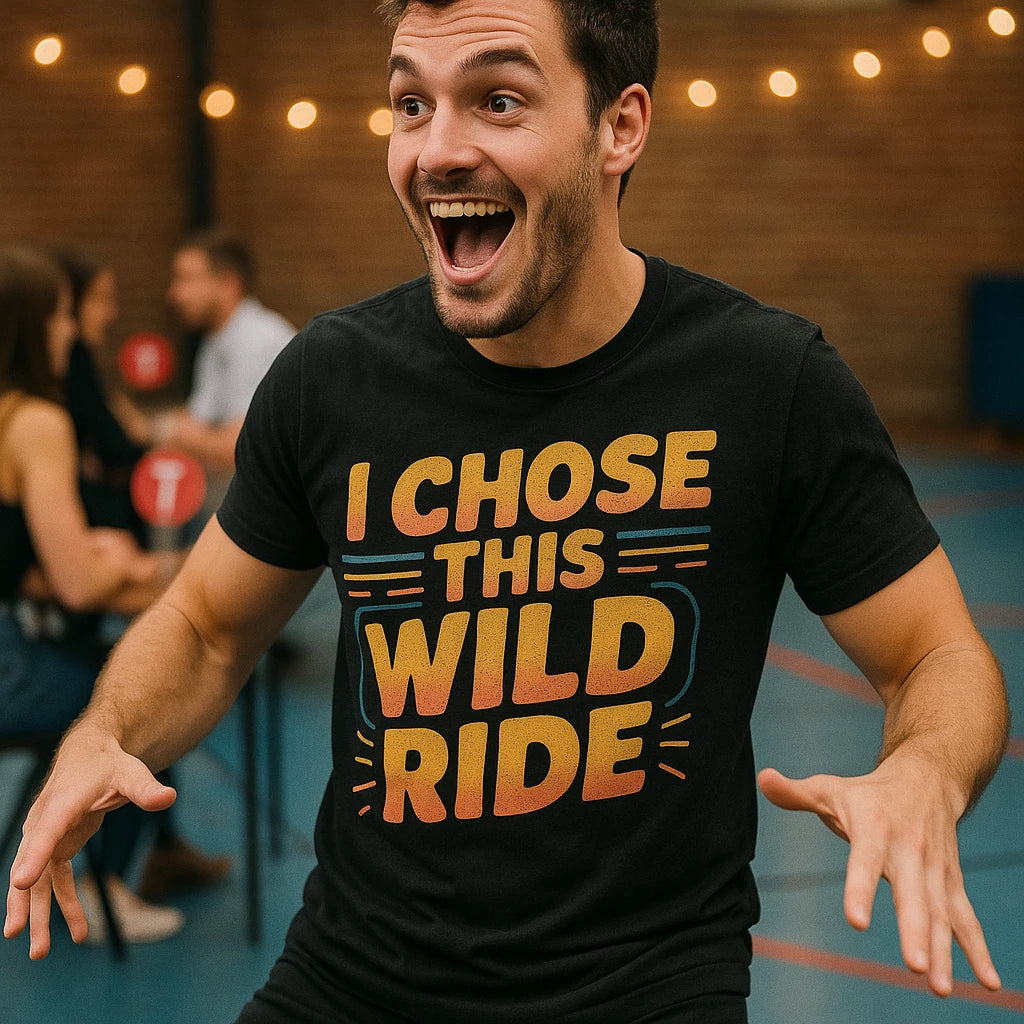 "I Chose This Wild Ride" relationships shirts - product photo 8