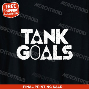 "Tank Goals" scuba diving t shirt - product photo 10
