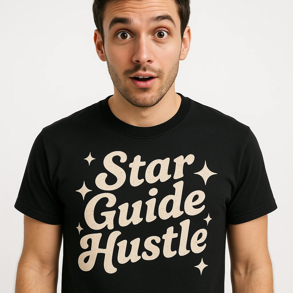 STAR GUIDE HUSTLE | Astrology Design - Hero Product