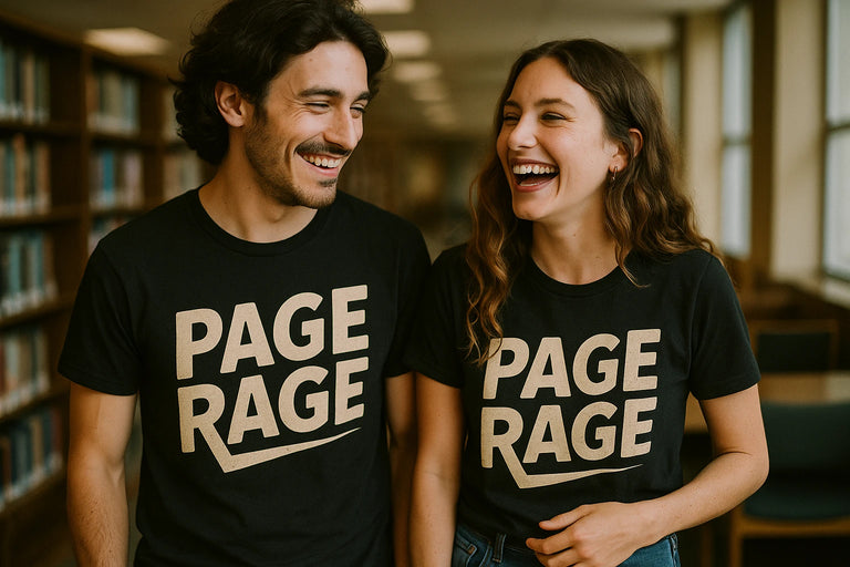 Person wearing the black studying t shirt graphic tee - 