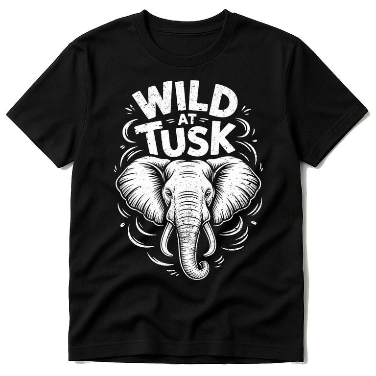 Black Elephant T Shirt - 