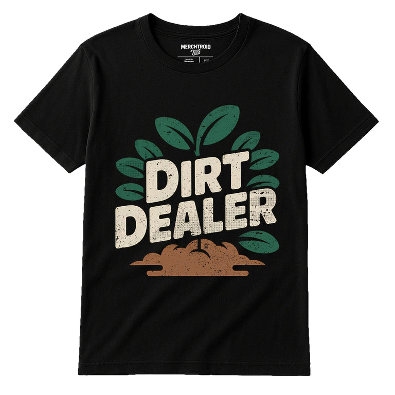Black Gardening T Shirt - 