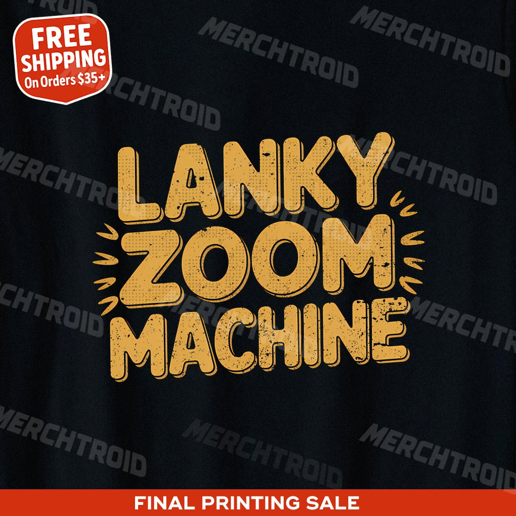 "Lanky Zoom Machine" cheetahs t shirt - product photo 10