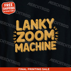 "Lanky Zoom Machine" cheetahs t shirt - product photo 10
