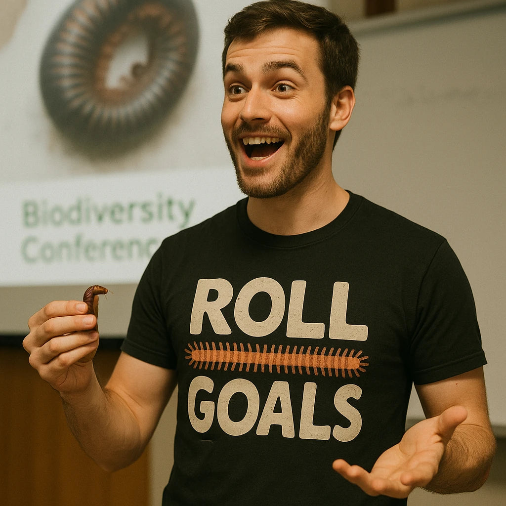 "Roll Goals" millipede t shirt - product photo 8