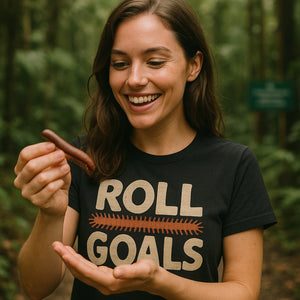 "Roll Goals" millipede t shirt - product photo 9