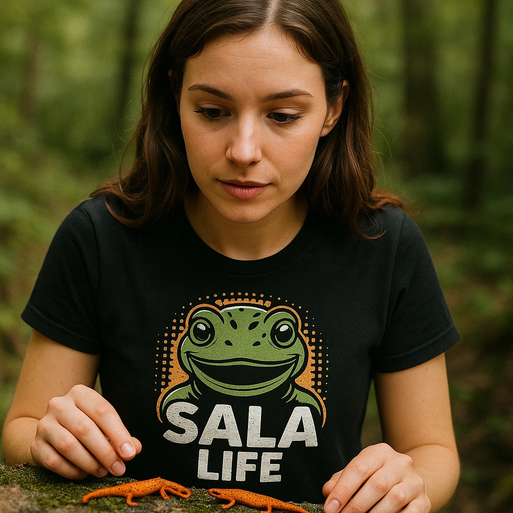 "Sala Life" salamanders t shirt - product photo 9