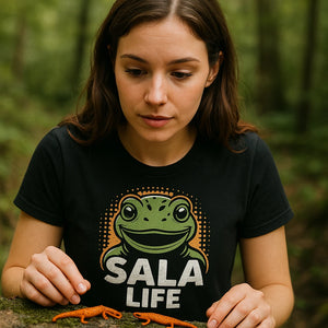 "Sala Life" salamanders t shirt - product photo 9