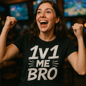 "1V1 Me Bro" esport shirts - product photo 8