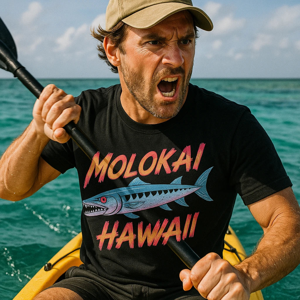 "Molokai Hawaii" barracuda shirts - product photo 8