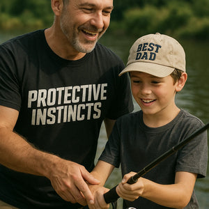 "Protective Instincts" dad son matching shirts - product photo 6