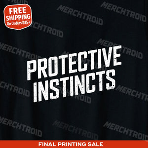 "Protective Instincts" dad son matching shirts - product photo 9