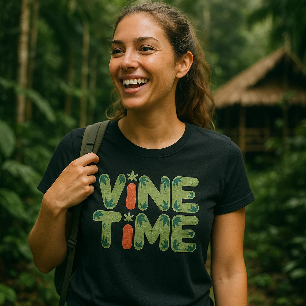 "Vine Time" rainforest t shirt - product photo 9