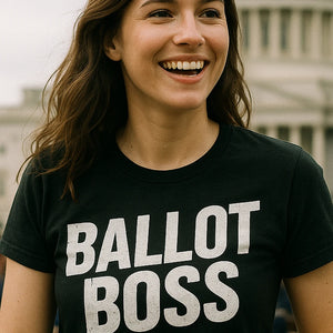 "Ballot Boss" politics t shirt - product photo 7
