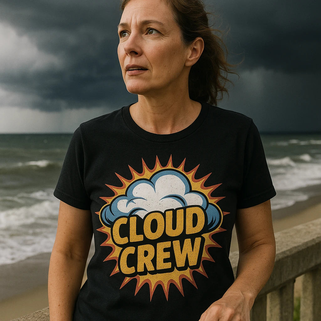 "Cloud Crew" storms t shirt - product photo 8
