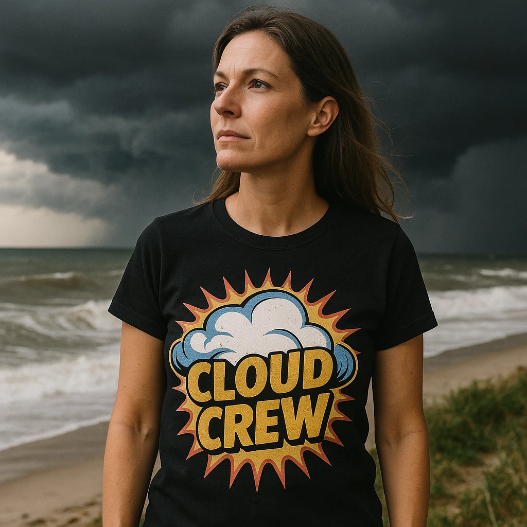 "Cloud Crew" storms t shirt - product photo 9